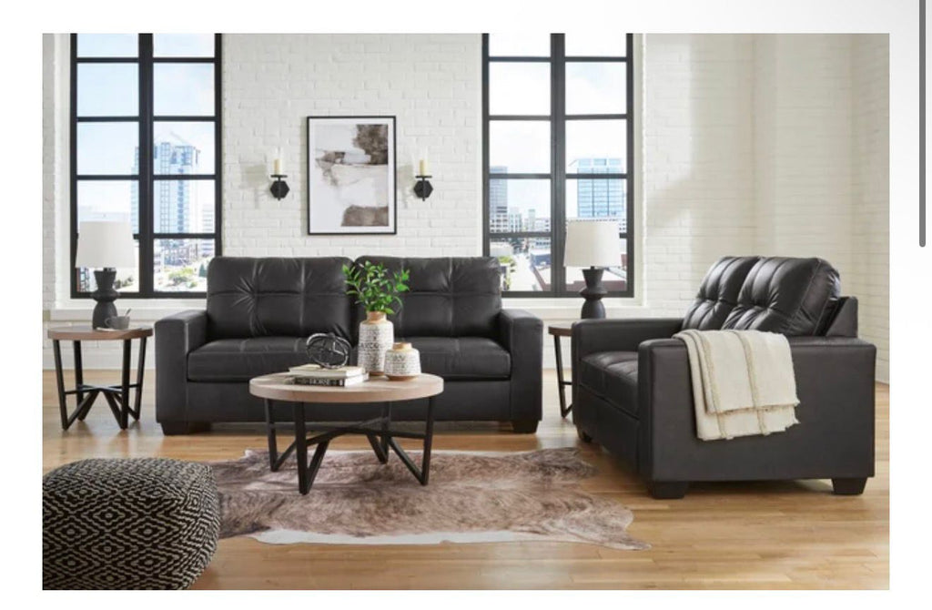 Ashley Sofa & Loveseat-leather