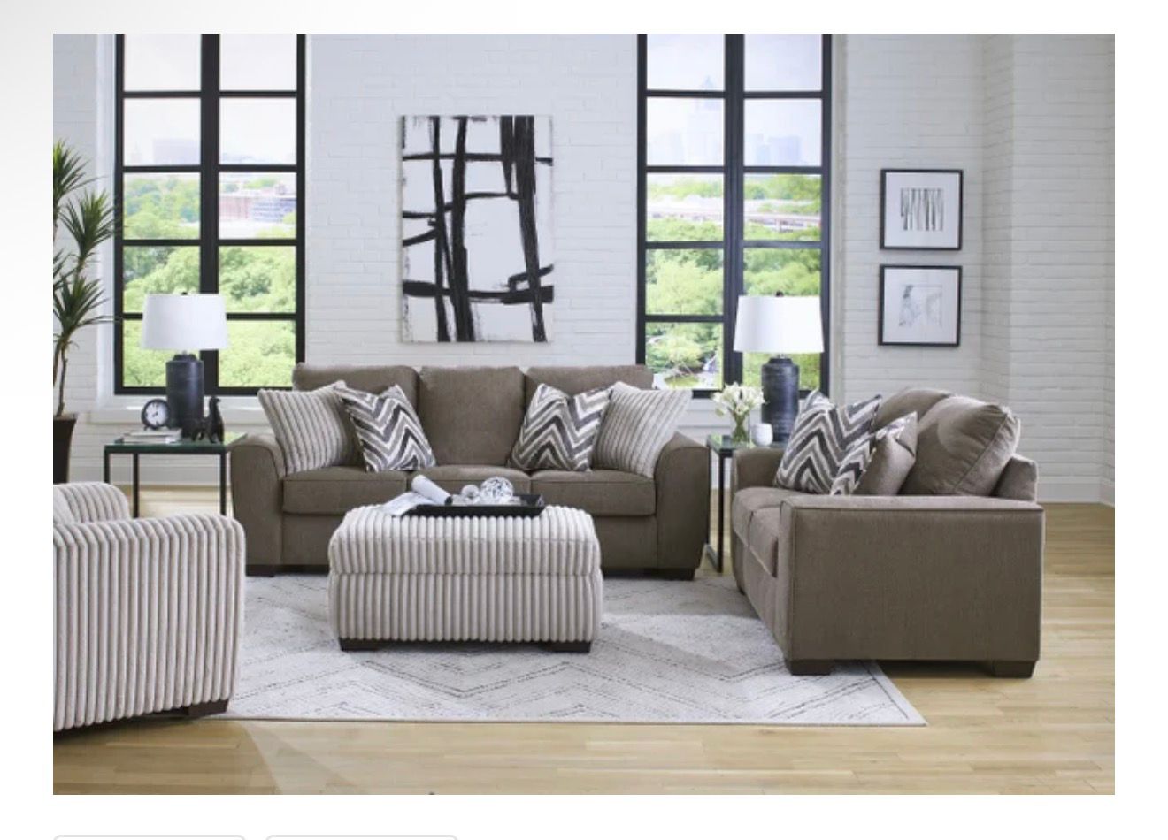 Sofa & Loveseat Set Cloth