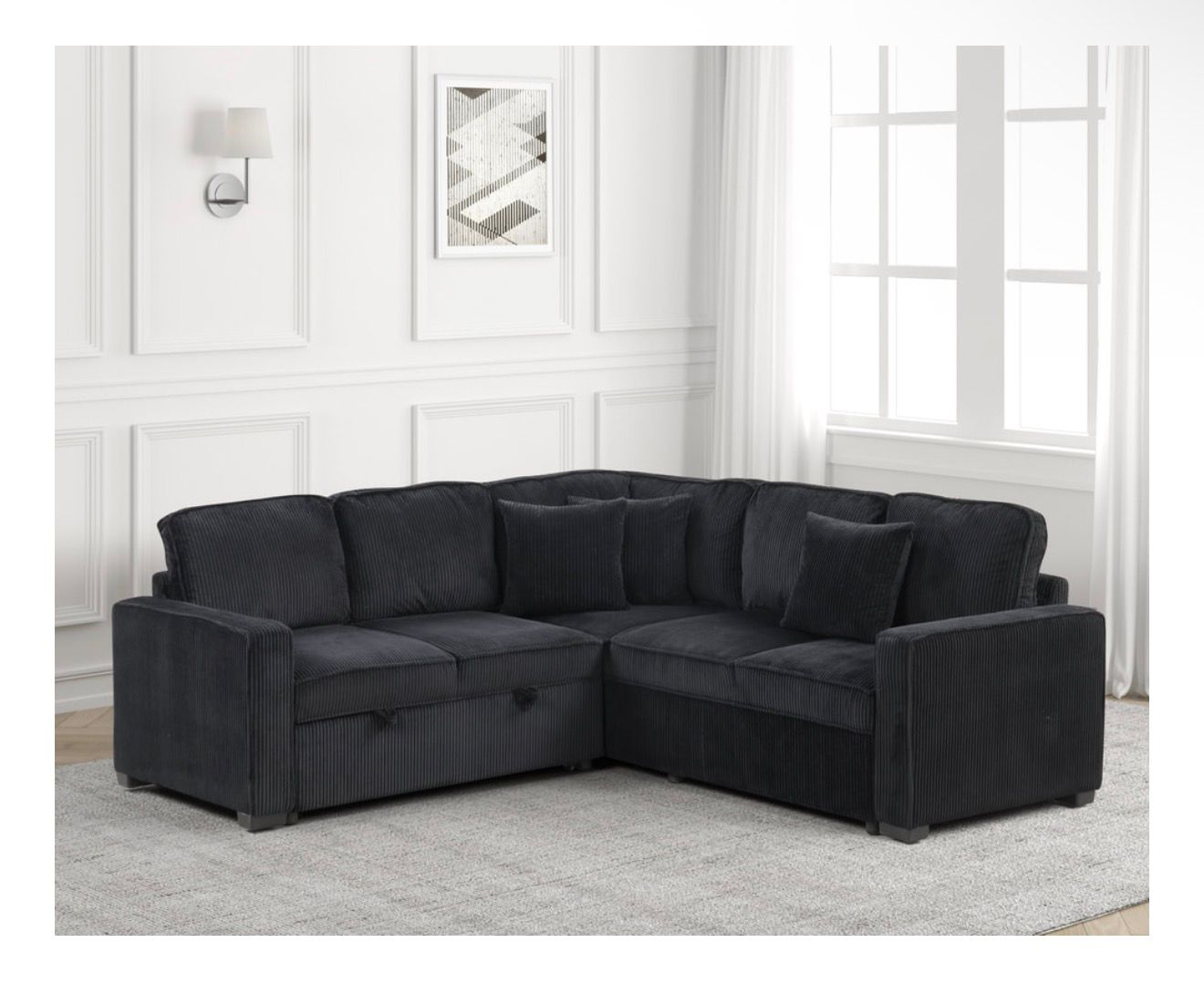 Ariel Sectional With Pull-Out Bed