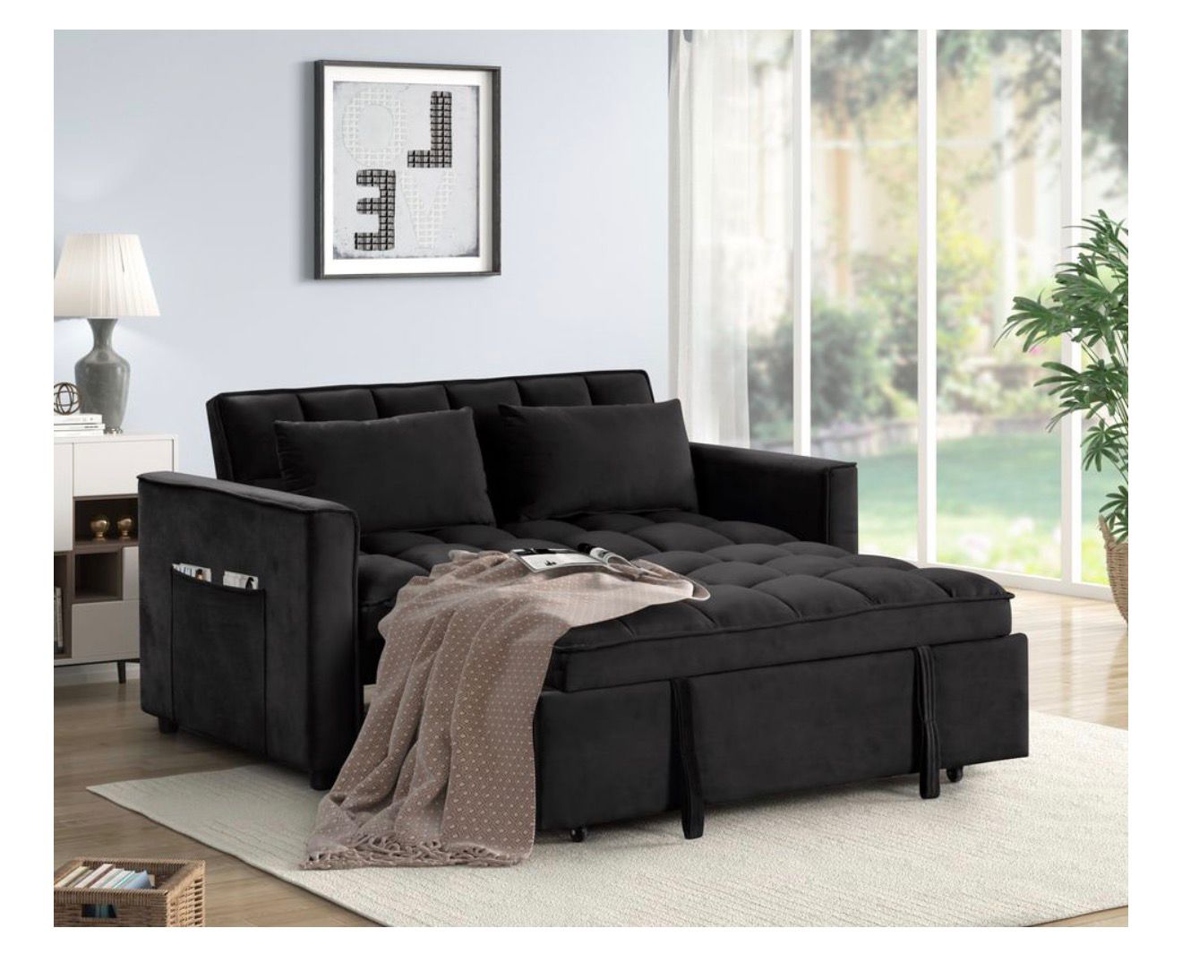 Relax Gray Sleeper Sofa