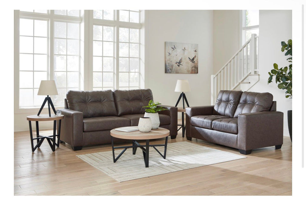 Ashley Sofa & Loveseat-leather