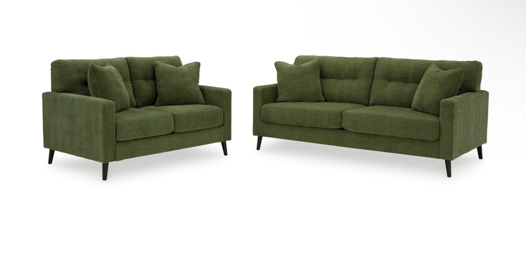 Olive Sofa & Loveseat Set