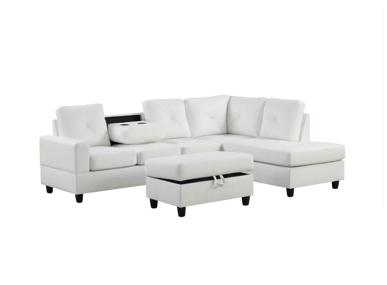 Rocket PU Reversible Sectional