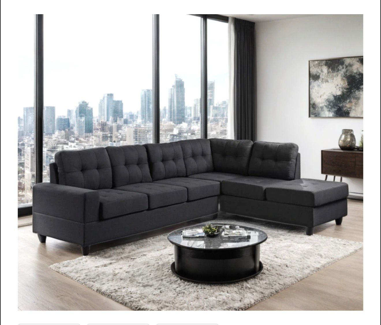 James Reversible Sectional