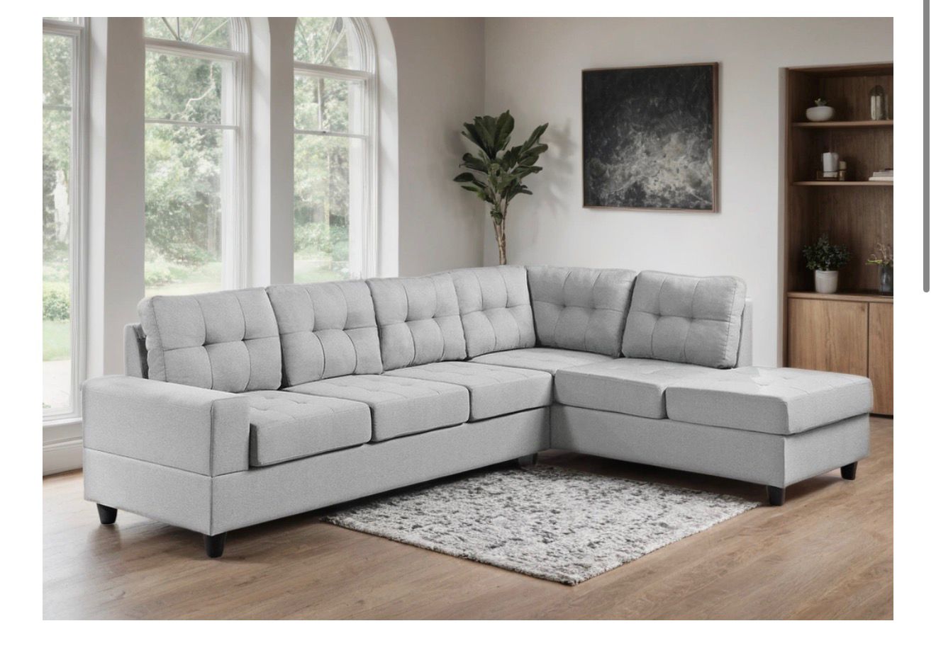 James Reversible Sectional