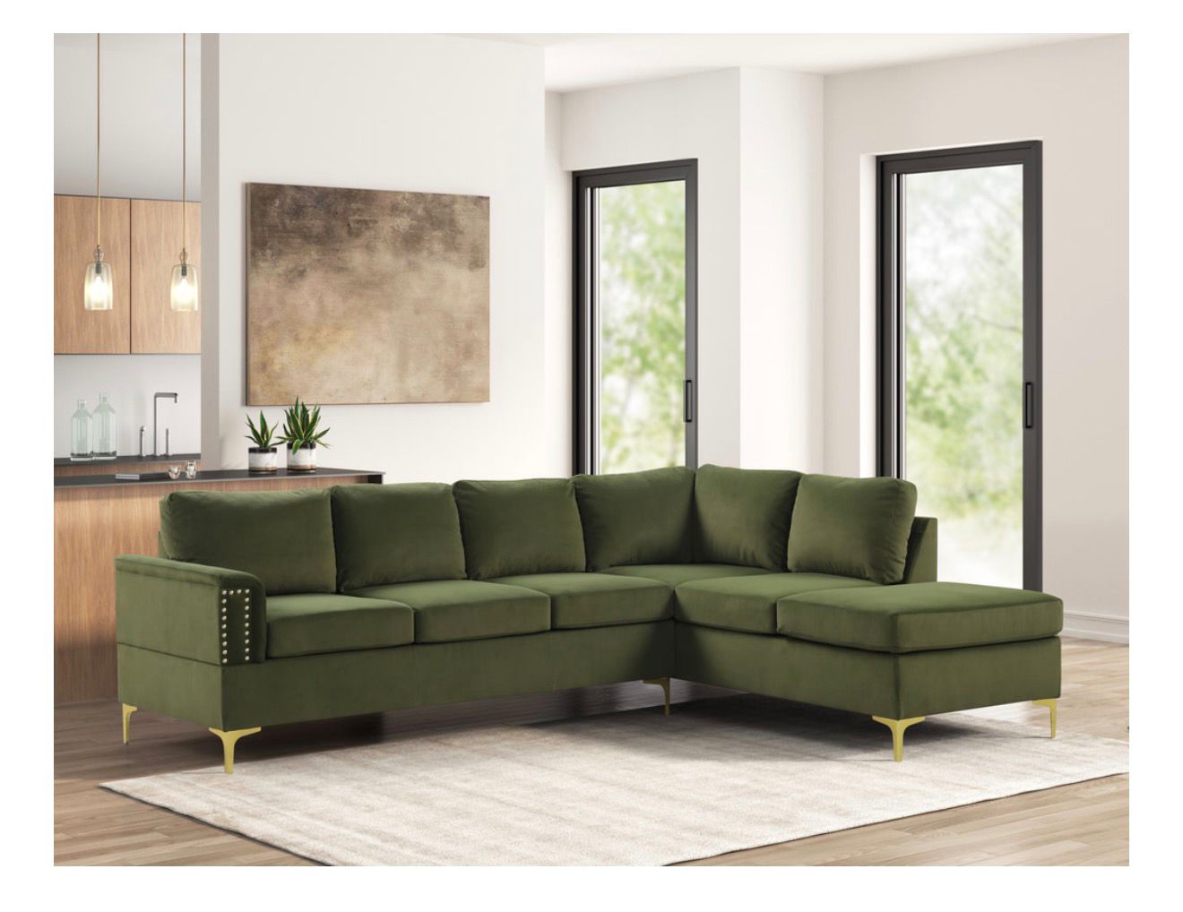 Vogue - Red Sectional