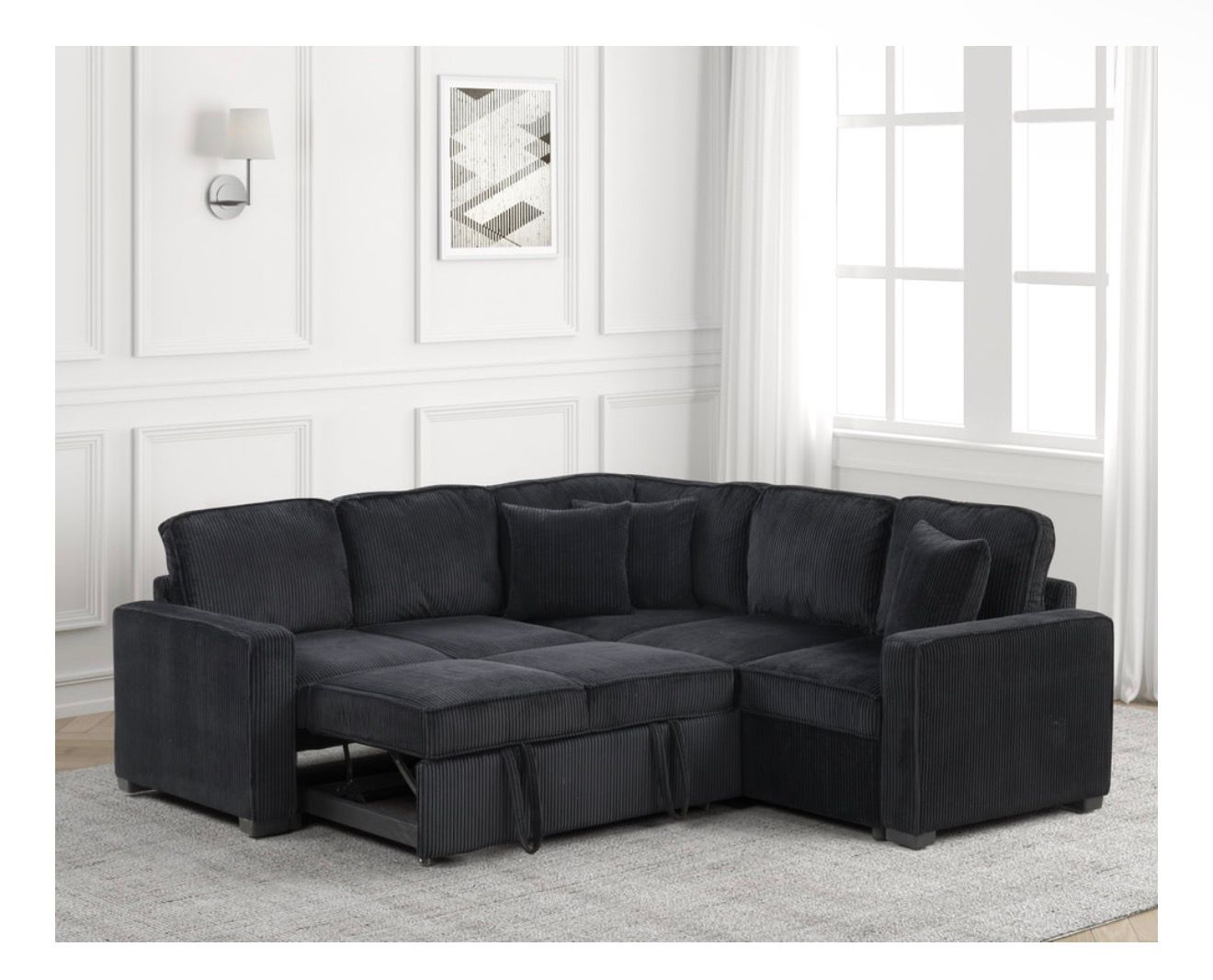 Ariel Sectional With Pull-Out Bed